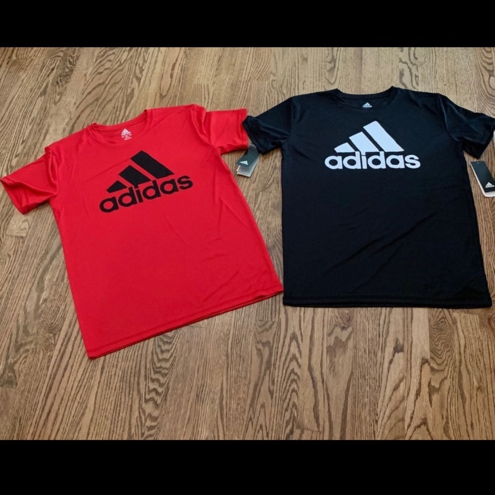 2 adidas dry fit T-shirt’s brand new with tags